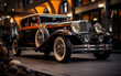 The timeless elegance and intricate details of beautifully preserved classic vintage cars. Generative AI