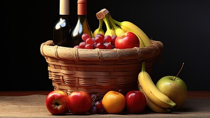 Wall Mural - still life with apples