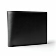 © Wirestock - AI generated illustration of This black leather wallet on a white background