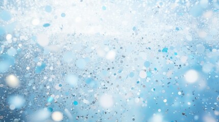 Wall Mural - Soft blue confetti