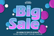 © Manuver - Big Sale Editable Text Effect Flat Gradient Style