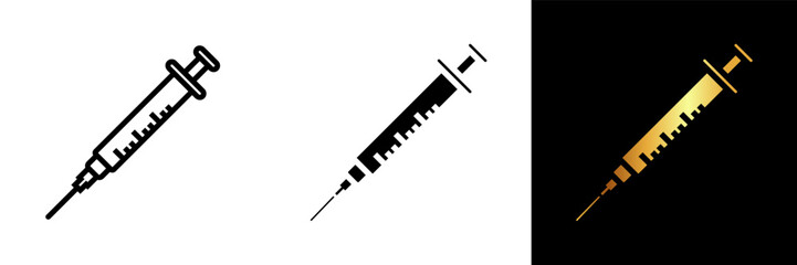 The Syringe icon represents a vital medical tool used for administering fluids, medications, or other substances into the body. 