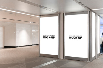 Wall Mural - Airport Sign and Billboard Mockup: The Perfect Way to Promote Your Brand