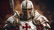 Chivalrous Crusader Knights: Christian Warriors in the Holy Land
