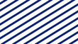 White and blue diagonal stripes