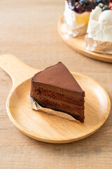 Sticker - chocolate cake with soft chocolate layer