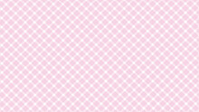 Diagonal Pink Checkered In The White Background
