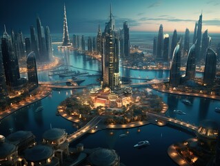 Wall Mural - Dubai City View