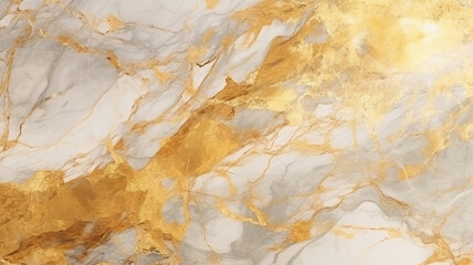 Sticker - Golden marble texture