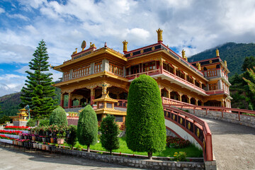 The monastery is set amidst the serene and picturesque landscape of the Dirang, making it a popular destination for both tourists and spiritual seekers. 