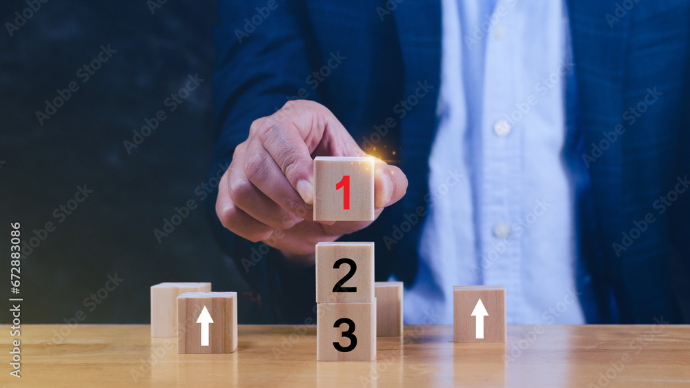 Priorities By Numbers Task priority and management concept, The order of priority in any ...