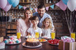© georgerudy - Family celebrating birthday
