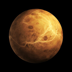 Wall Mural - venus planet from space sphere planet in the solar system