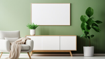 Canvas Print - modern bright interior