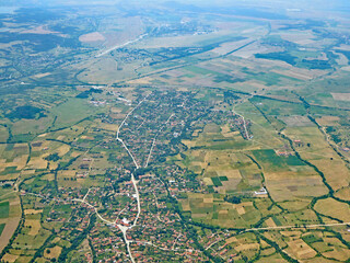 Poster - Aerial view of Sopot in Bulgaria	