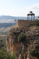 Wall Mural - bandstand at El Tajo gorge at Ronda', Andalusia Spain