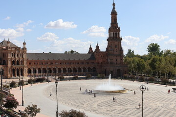 Wall Mural - seville plaza de espana