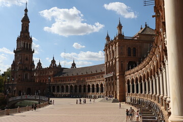 Poster - seville plaza de espana