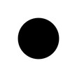 Black circle center transparent background, png. Round circle object for insert object inside, empty logo template. Black circle icon.