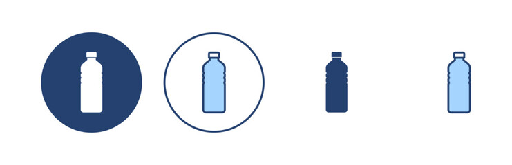 Wall Mural - Bottle icon vector. bottle sign and symbol