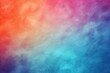 3 colors abstract watercolor background for design. Color gradient, purple, orange an blue iridescent, bright, fun. Rough, grain, noise, grungy