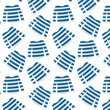 mariniere france clothing strip white blue pattern