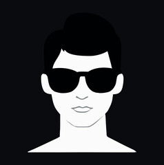  person with sunglasses