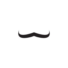 Poster - mustache icon vector