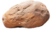 river stone rock stone boulder mountain clay ore nature earth white background cutout