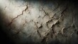Old cracked  wall background with, textured wall banner, grungy grey template