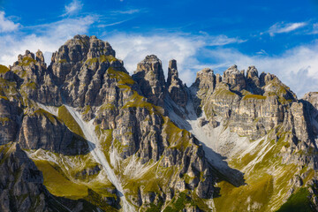 Wall Mural - Mountain landscape of the Stubai Alps