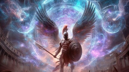 Wall Mural - Ethereal Arena Conquests