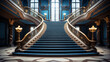 豪華な階段の写真(generative ai)