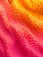 Wall Mural - Neon pink and yellow textured abstract background 