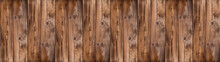 Old Brown Rustic Light Bright Wooden Texture - Wood Background Panorama Banner Long..