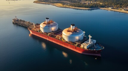 LNG tanker ship