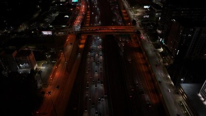 Wall Mural - City Traffic at Night