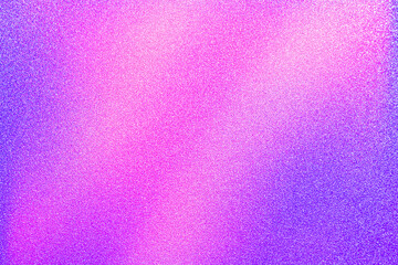 Wall Mural - Color gradient dark grainy background, pink, blue, white, purple, vibrant abstract on black, noise texture effect