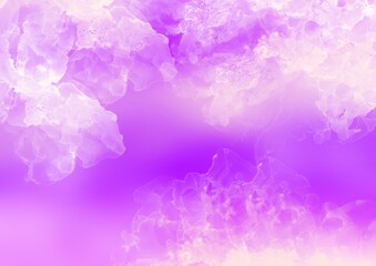 Wall Mural - white clouds on pink background graphic background