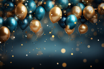 Sticker - christmas background with balls