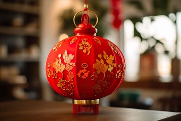 Traditional Chinese Red Lanterns: Festive Elegance