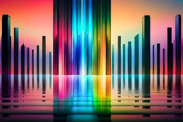 abstract equalizer background