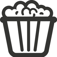 Sticker - Popcorn Icon