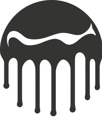 Sticker - Chocolate Drizzle Icon