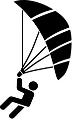 Poster - Kite Surfing Icon