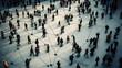 © neirfy - Crowd with network connection