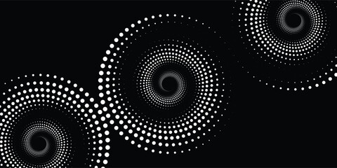 Wall Mural - Spiral sound wave rhythm line dynamic abstract vector background. vector illustration