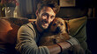 © IRStone - Portrait of a handsome man with his dog