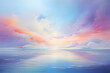 Ethereal Horizon Serenity, abstract landscape art, painting background, wallpaper, generative ai