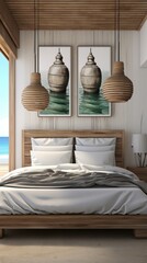 Wall Mural - Sun rise ocer the ocean UHD wallpaper